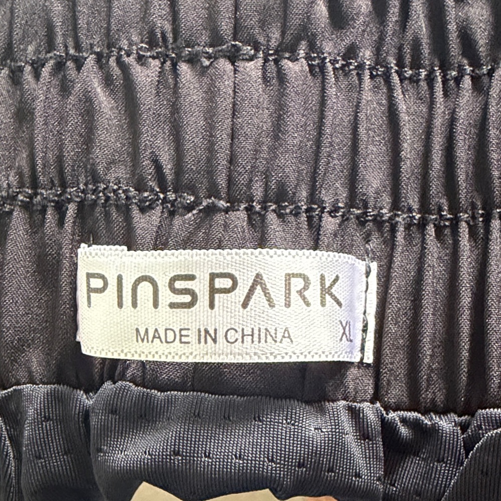 Women's Highwaisted Black Athletic Shorts - Picture 2 of 5
